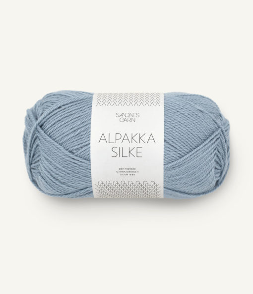 ALPAKKA/SILKE  6041 Støvet blå