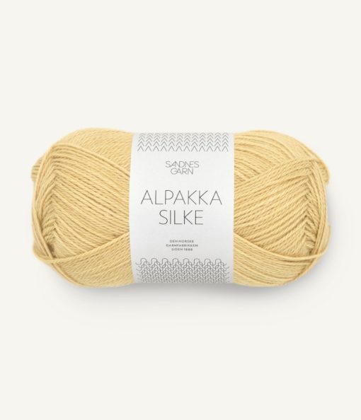 ALPAKKA/SILKE  2122 Gul Månesten