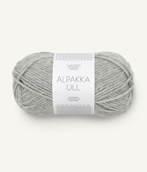 ALPAKKA/ULL  1042 Gråmelert