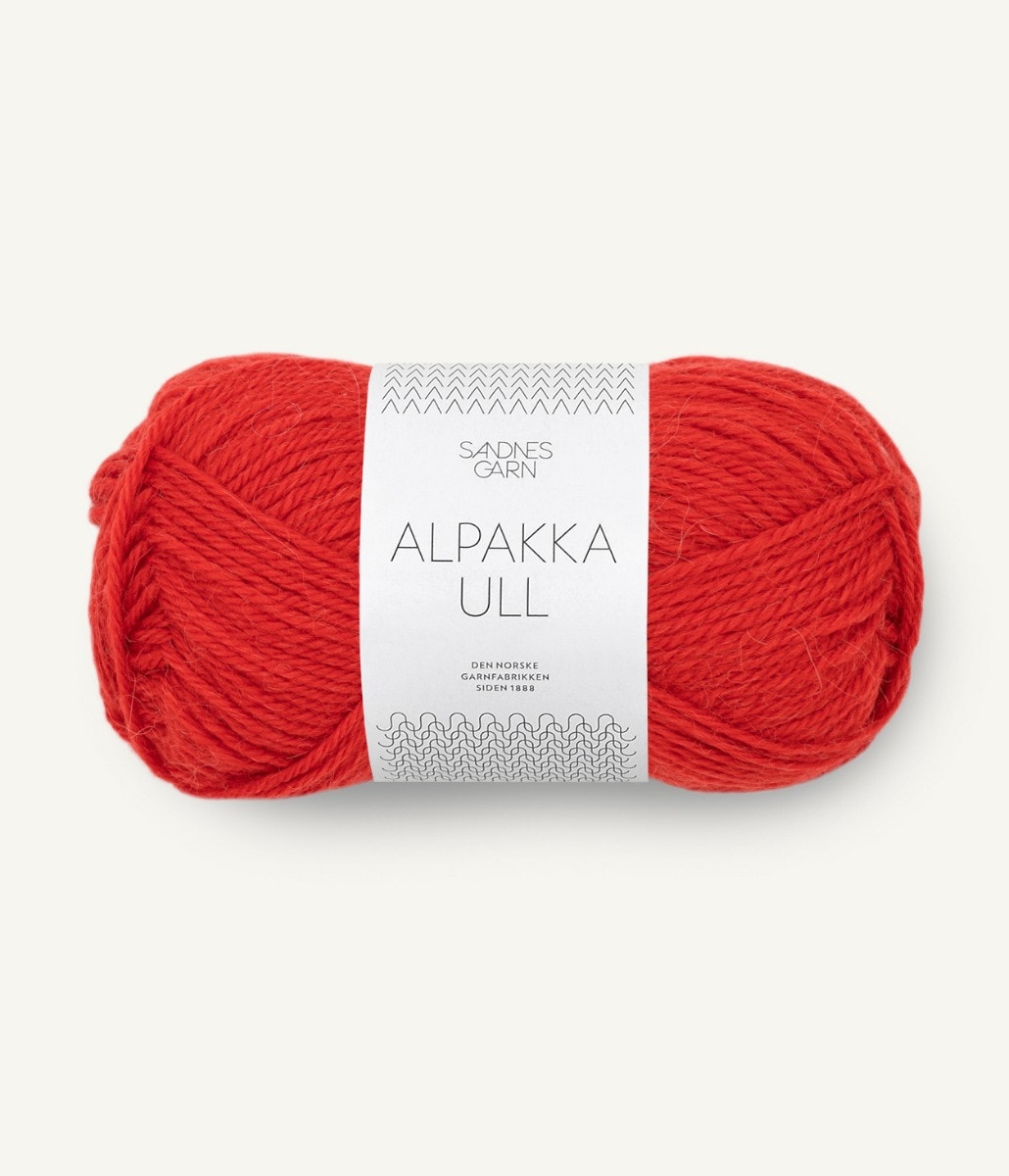 ALPAKKA/ULL  4018 Scarlet Red