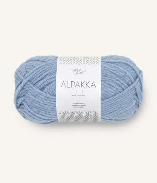 ALPAKKA/ULL  6032 Blå Hortensia