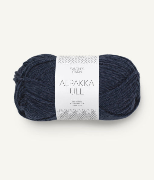 ALPAKKA/ULL  6081 Midnattsblå