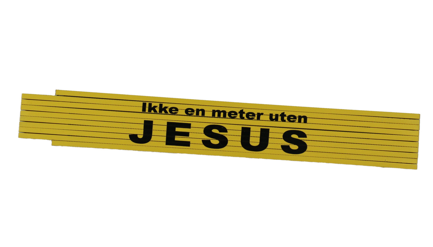 METERSTOKK Ikke en meter uten Jesus