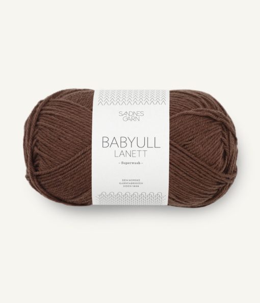 BABYULL LANETT  3082 Mørk Brun