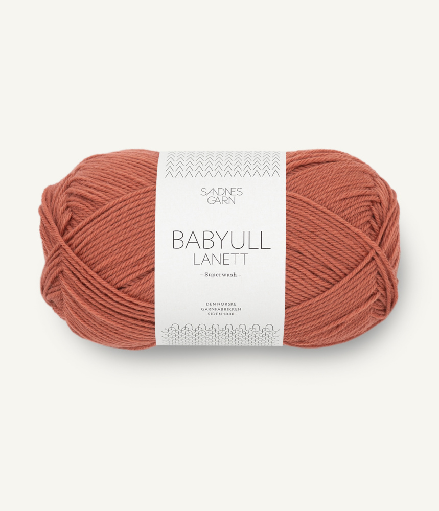 BABYULL LANETT  3535 Lys Kobberbrun