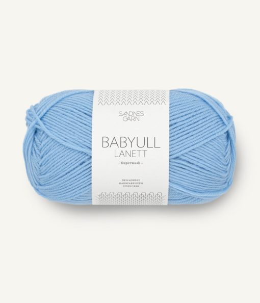 BABYULL LANETT  5904 L/blå