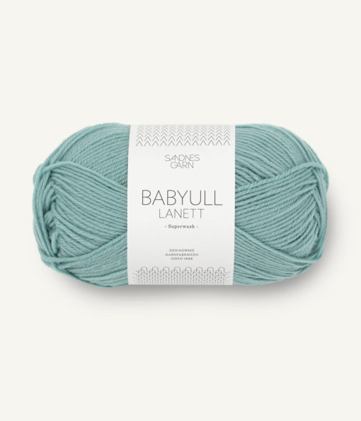 BABYULL LANETT  6841 Støvet aqua