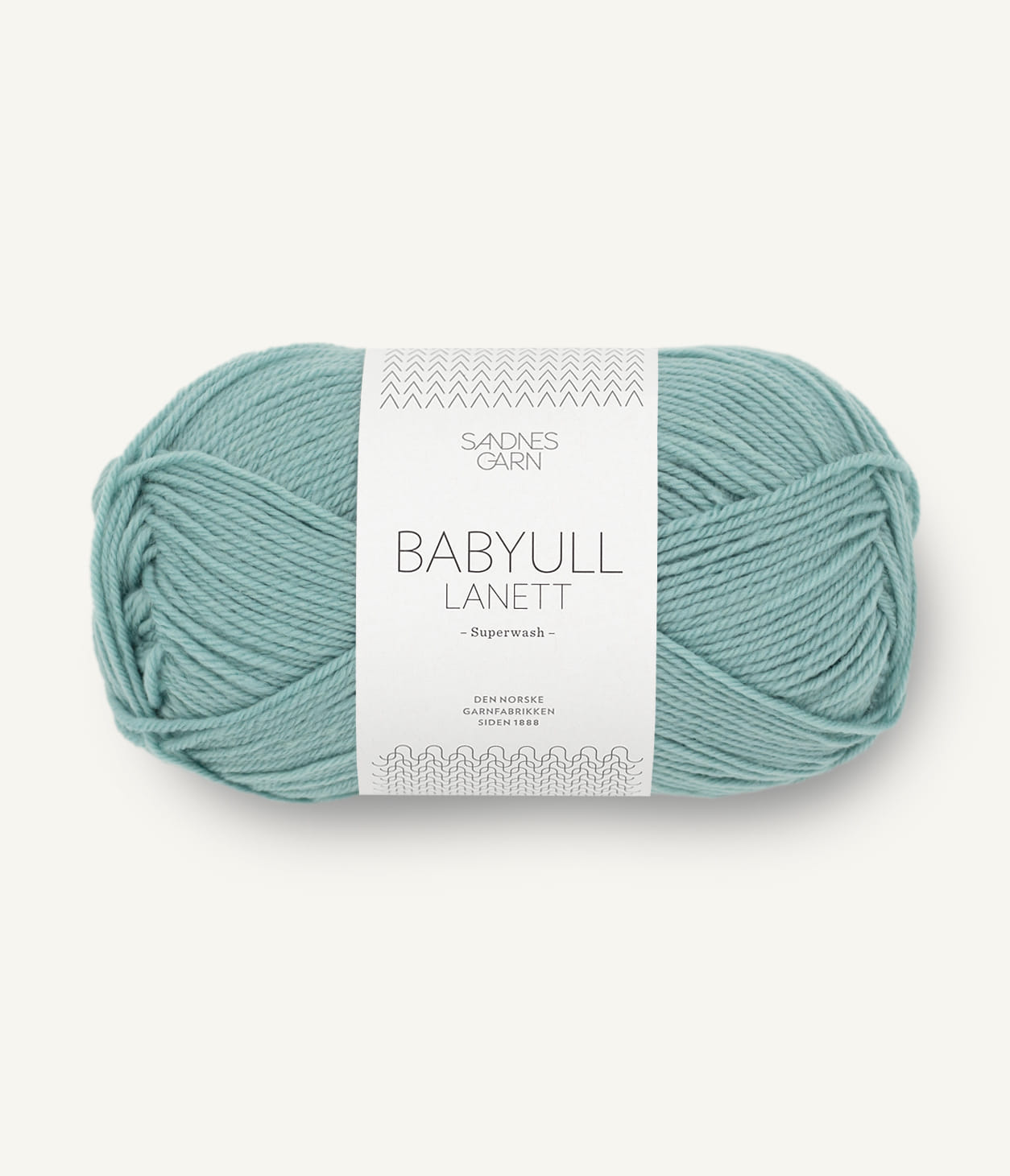 BABYULL LANETT  6841 Støvet aqua