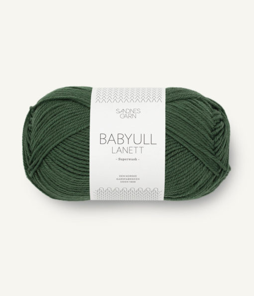 BABYULL LANETT  8082 Skoggrønn