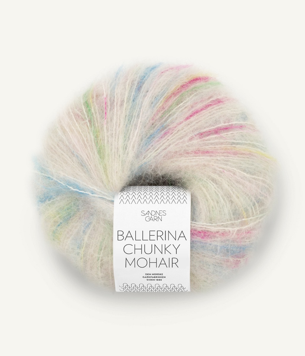 BALLERINA CHUNKY MOHAIR  1010 Tutti Frutti