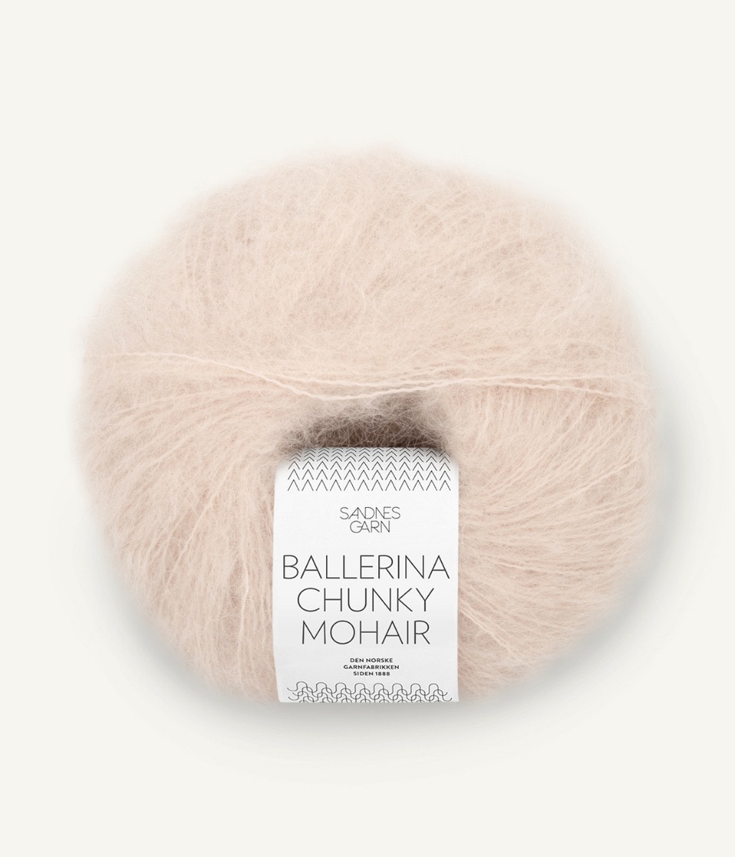 BALLERINA CHUNKY MOHAIR  2321 Marsipan