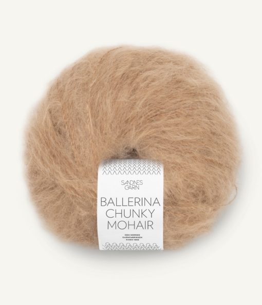 BALLERINA CHUNKY MOHAIR  3031 Camel