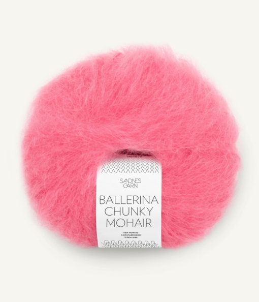 BALLERINA CHUNKY MOHAIR  4315 Bubblegum Pink