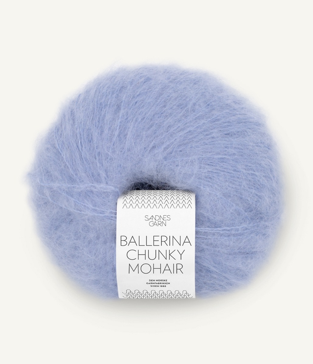 BALLERINA CHUNKY MOHAIR  5505 Pale Iris