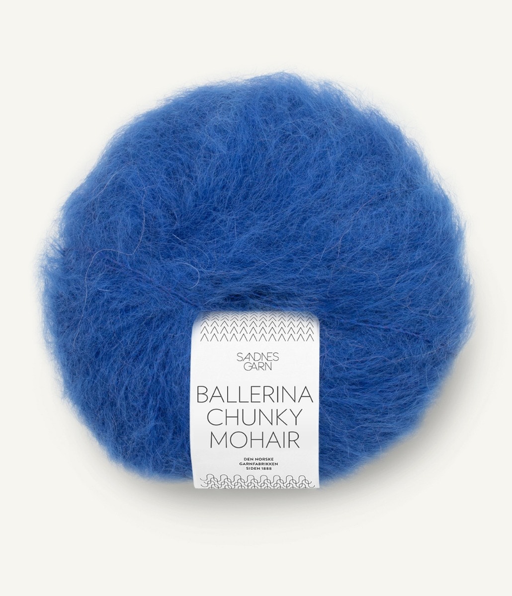 BALLERINA CHUNKY MOHAIR  5845 Dazzling blue