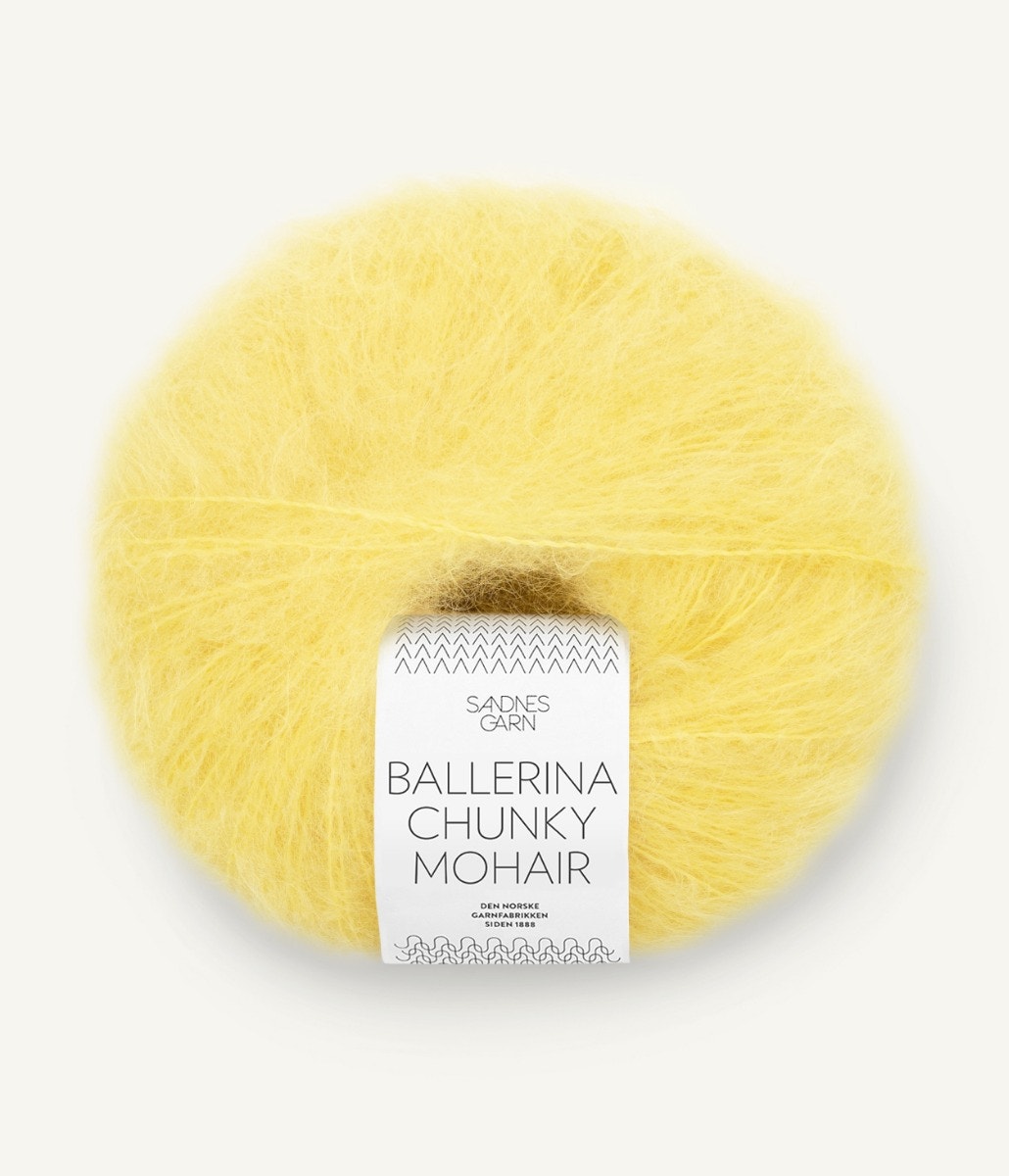 BALLERINA CHUNKY MOHAIR  9004 Lemon