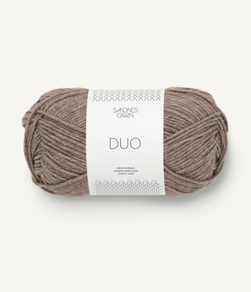 DUO  2652 Mørk beige melert