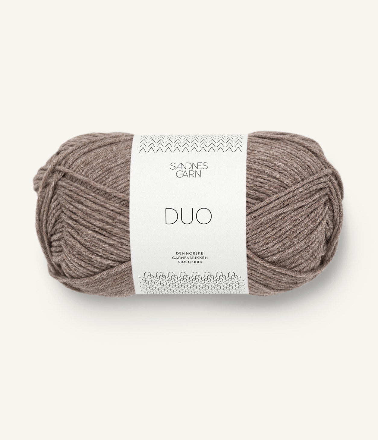 DUO  2652 Mørk beige melert