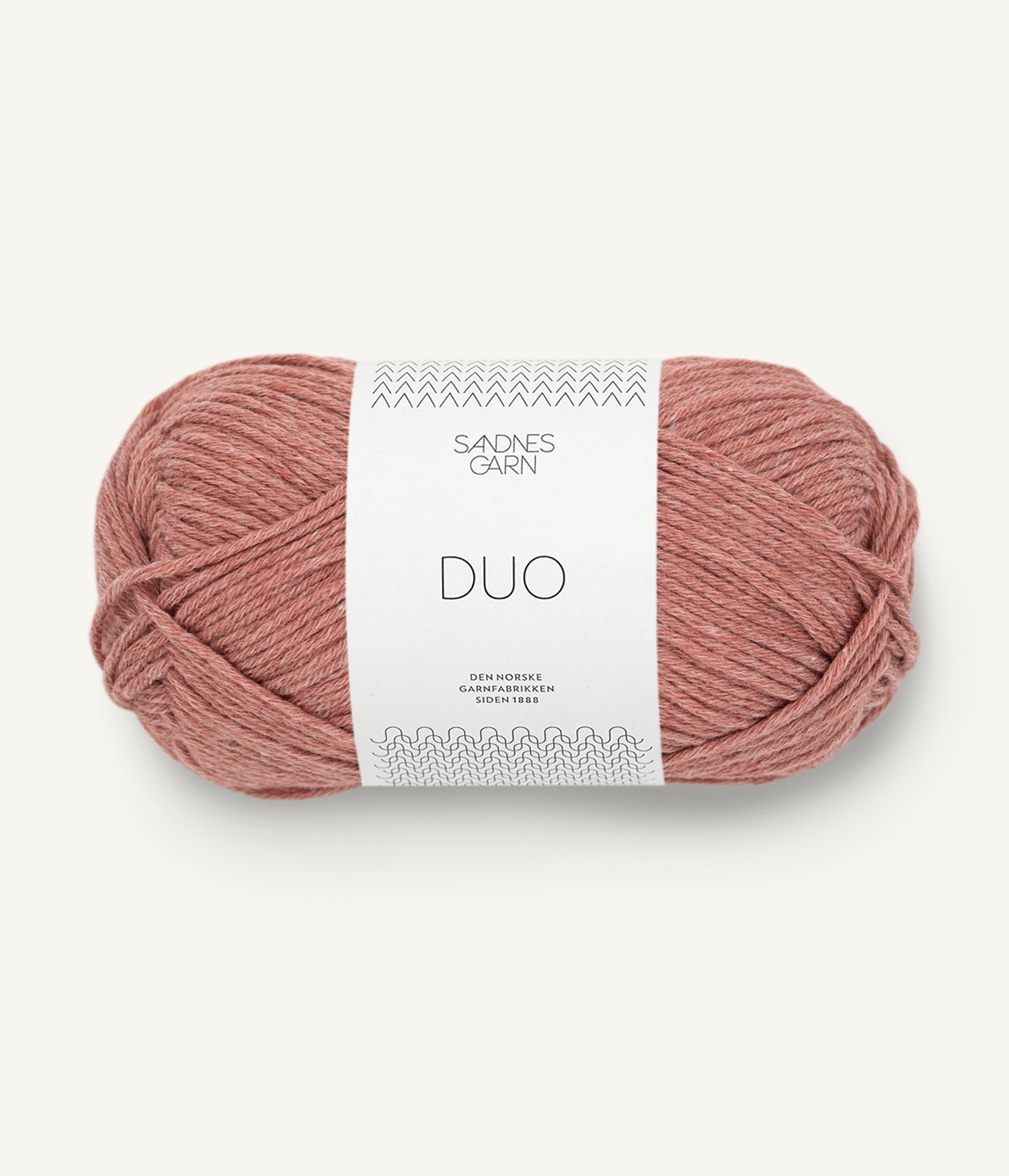 DUO  3543 Varm brun melert