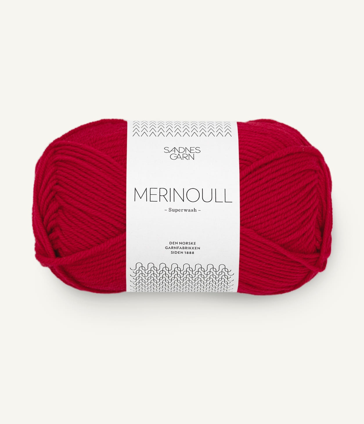 MERINOULL  4219 Rød