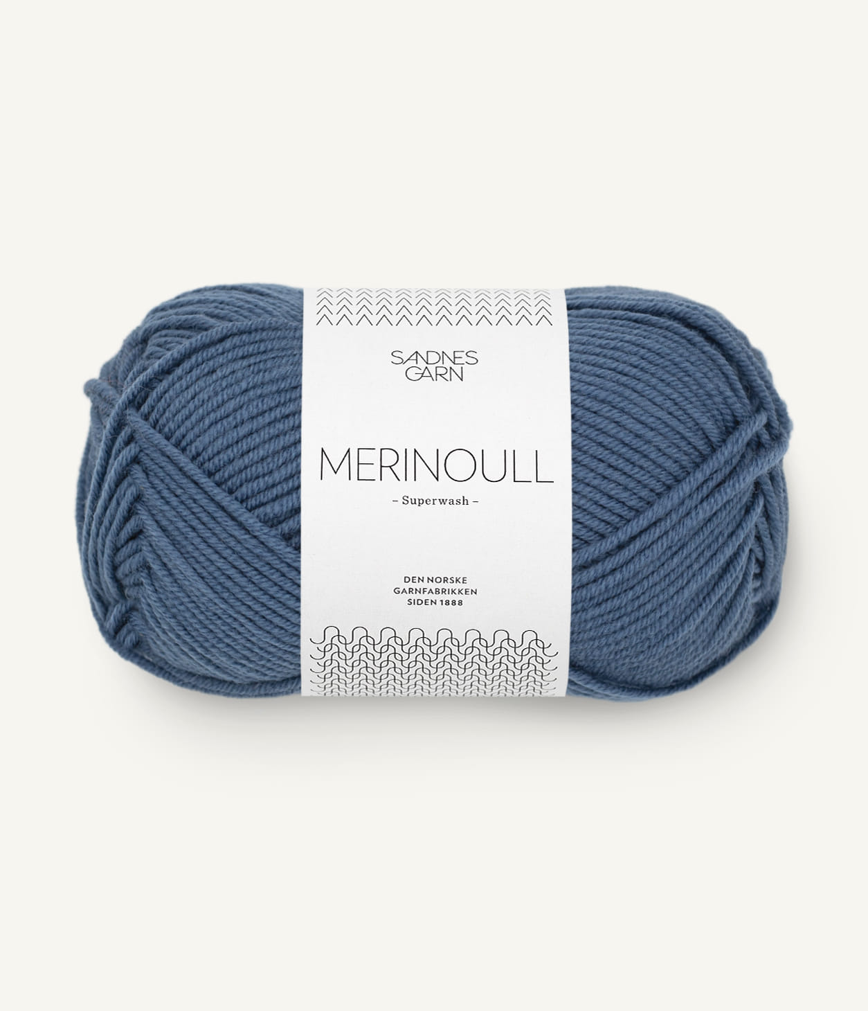 MERINOULL  6052 Jeansblå