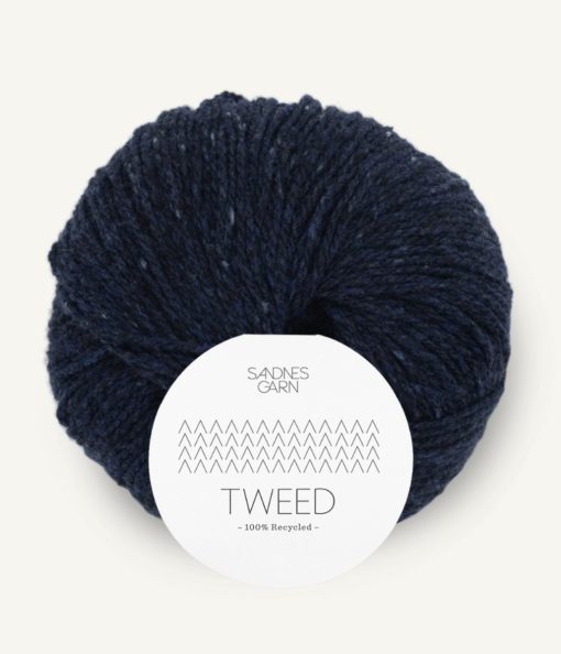 TWEED  5585 Marineblå