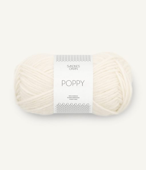 POPPY  1002 Hvit