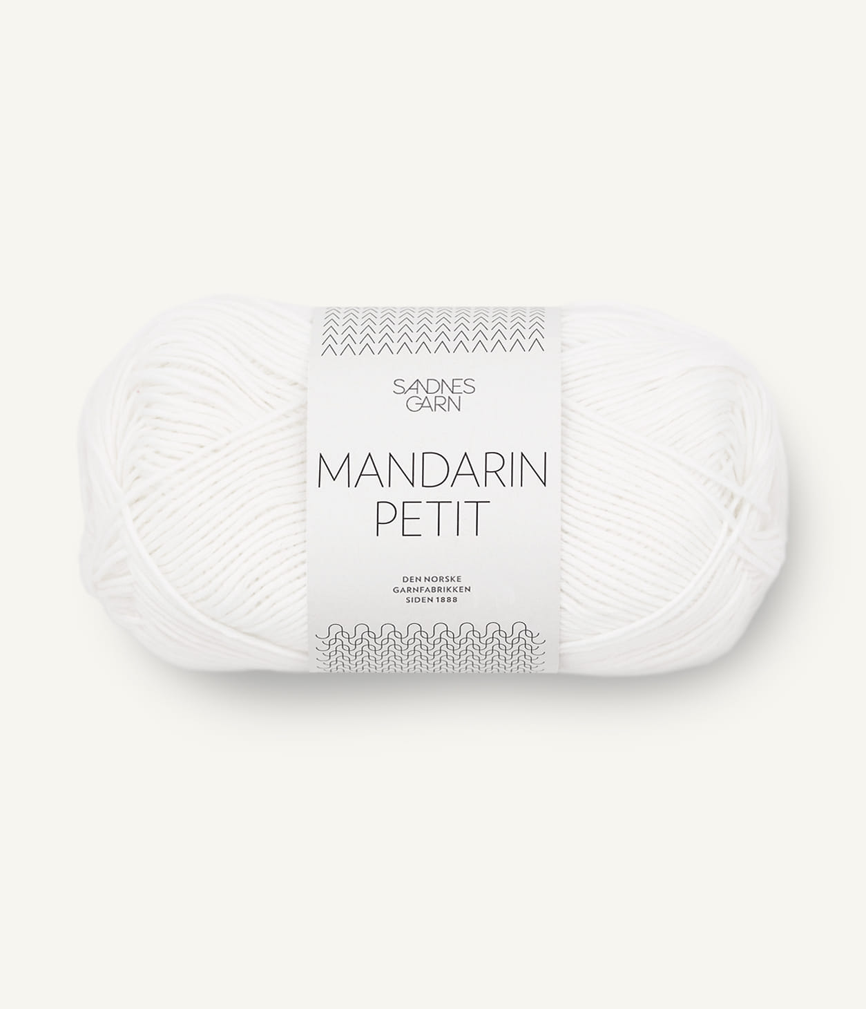 MANDARIN PETIT  1001 Optisk hvit