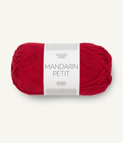 MANDARIN PETIT  4418 Mørk rød