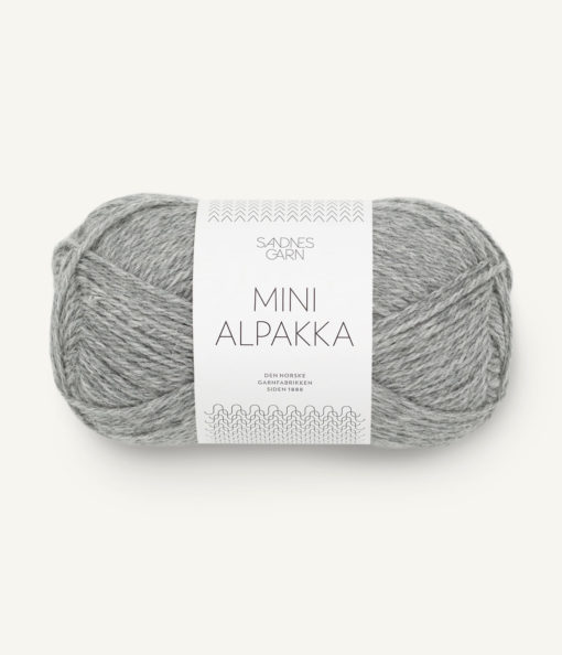 MINI ALPAKKA  1042 Gråmelert