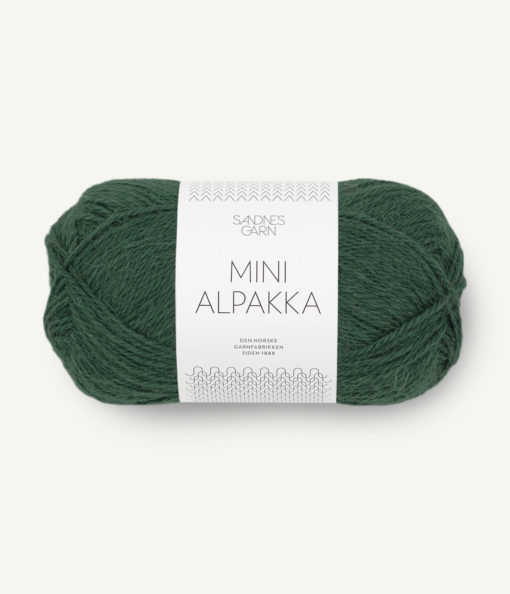 MINI ALPAKKA  8581 Dyp skoggrønn