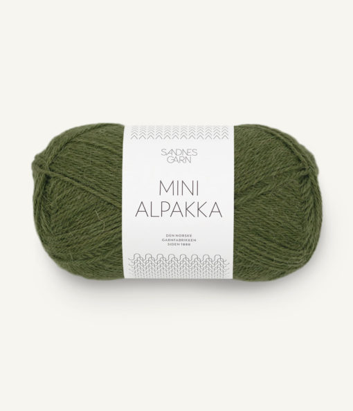 MINI ALPAKKA  9573 Mosegrønn