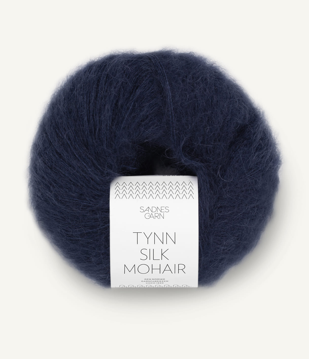 TYNN SILK MOHAIR  5581 Dyp marine