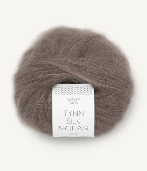 TYNN SILK MOHAIR  3161 Eikenøtt