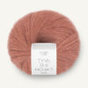 TYNN SILK MOHAIR  3553 Støvet plommerosa