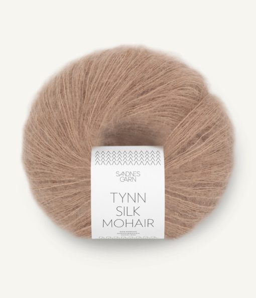 TYNN SILK MOHAIR  3041 Lys eikenøtt