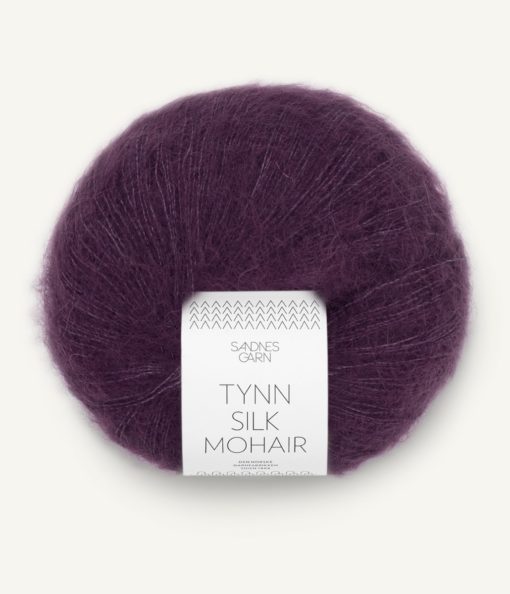 TYNN SILK MOHAIR  4672 Bjørnebærsaft