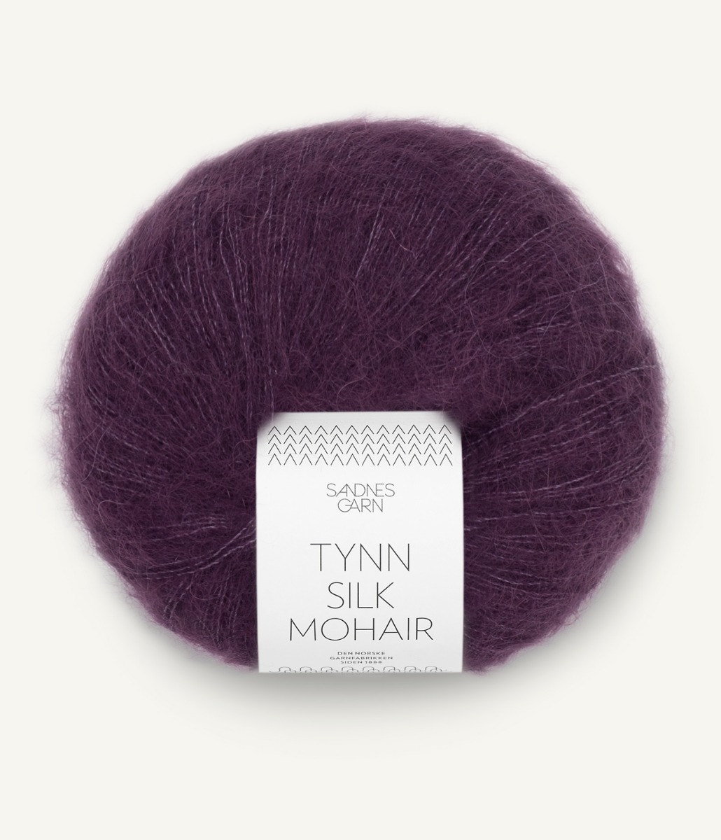 TYNN SILK MOHAIR  4672 Bjørnebærsaft