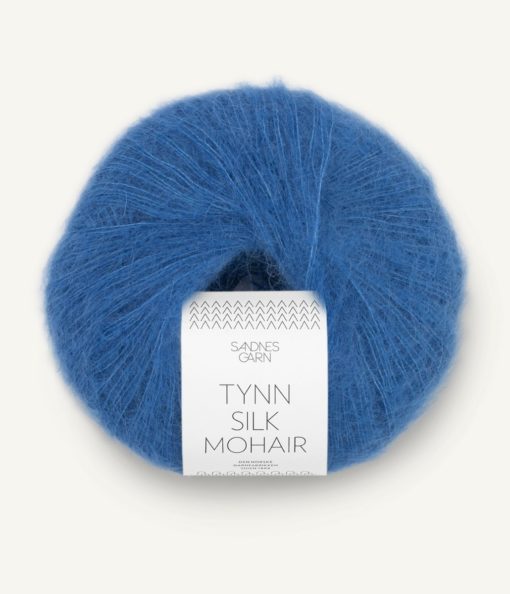 TYNN SILK MOHAIR  6044 Regatta Blå