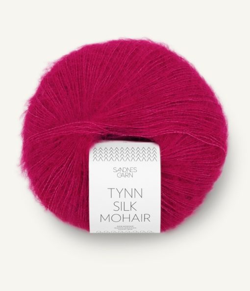 TYNN SILK MOHAIR  4600 Jazzy Pink