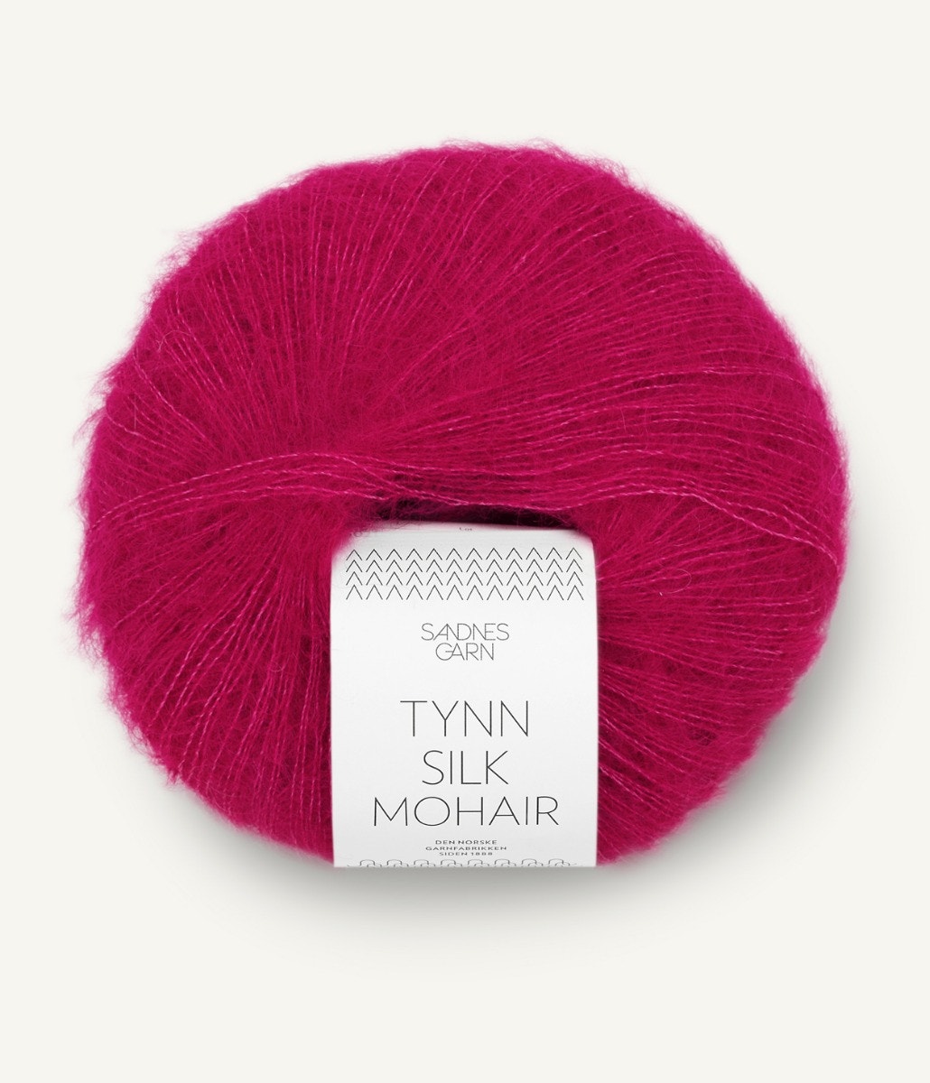 TYNN SILK MOHAIR  4600 Jazzy Pink