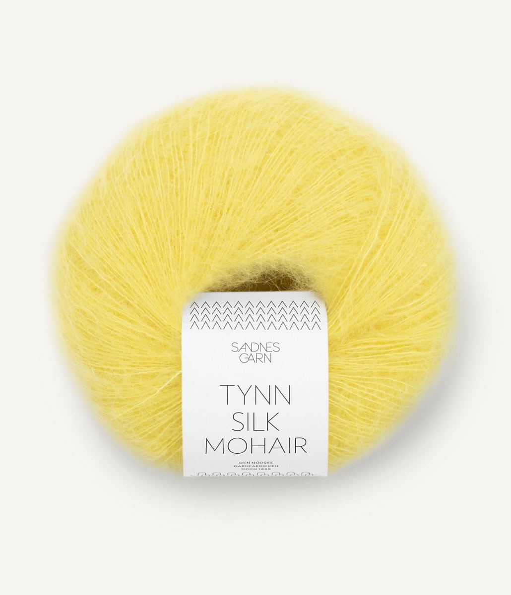 TYNN SILK MOHAIR  9004 Lemon