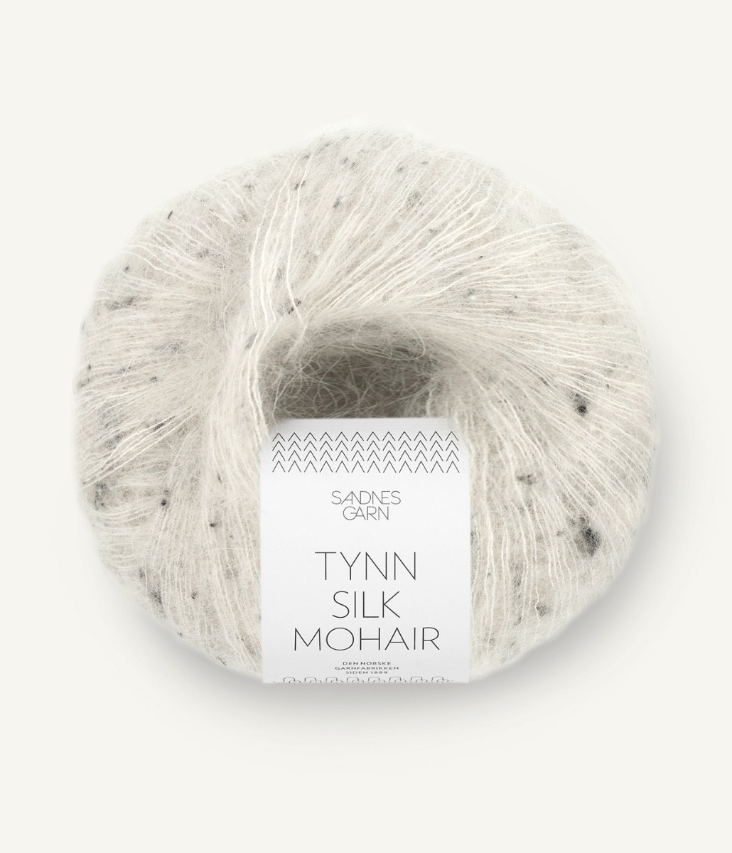 TYNN SILK MOHAIR  1199 Salt'n Pepper Tweed