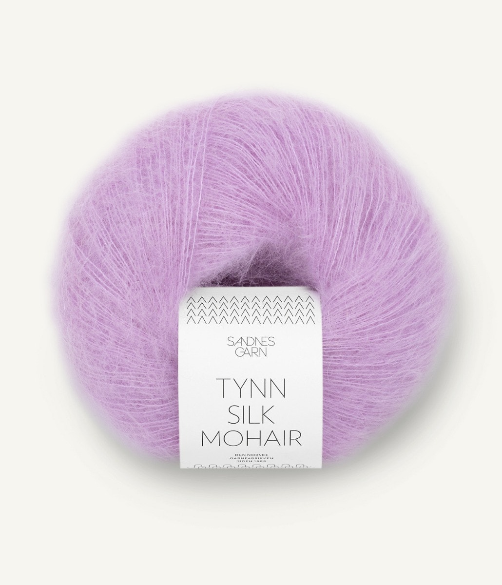 TYNN SILK MOHAIR  5023 Lilac