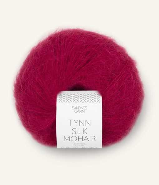 TYNN SILK MOHAIR  4255 Rumba Red