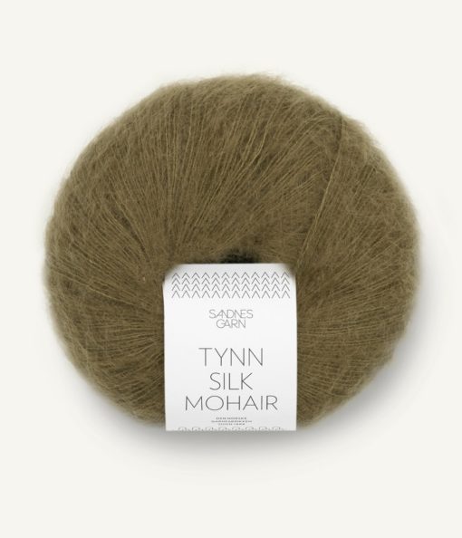 TYNN SILK MOHAIR  9873 Dark Olive