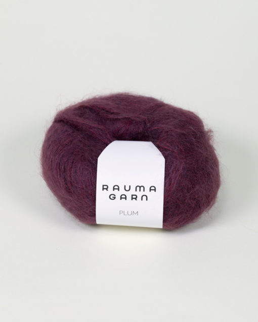 PLUM MOHAIR  273 Rødlilla