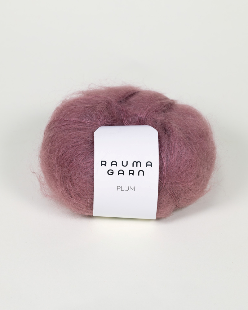 PLUM MOHAIR  042 Lys rødlilla