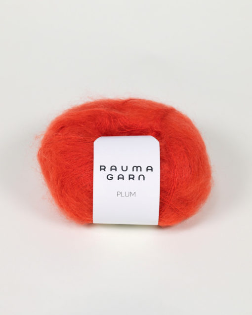 PLUM MOHAIR  090 Rød