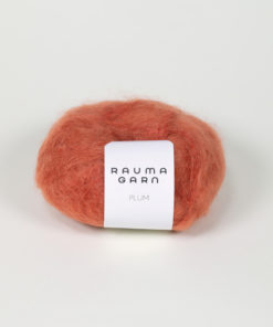 PLUM MOHAIR  190 Mild rød